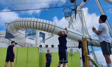 AIDA & Rostock Seawolves mit Basketballcamps auf hoher See