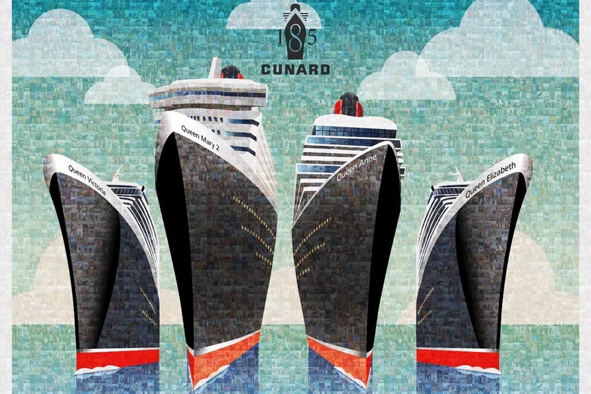 Die Cunard Line feiert 185-jähriges Jubiläum